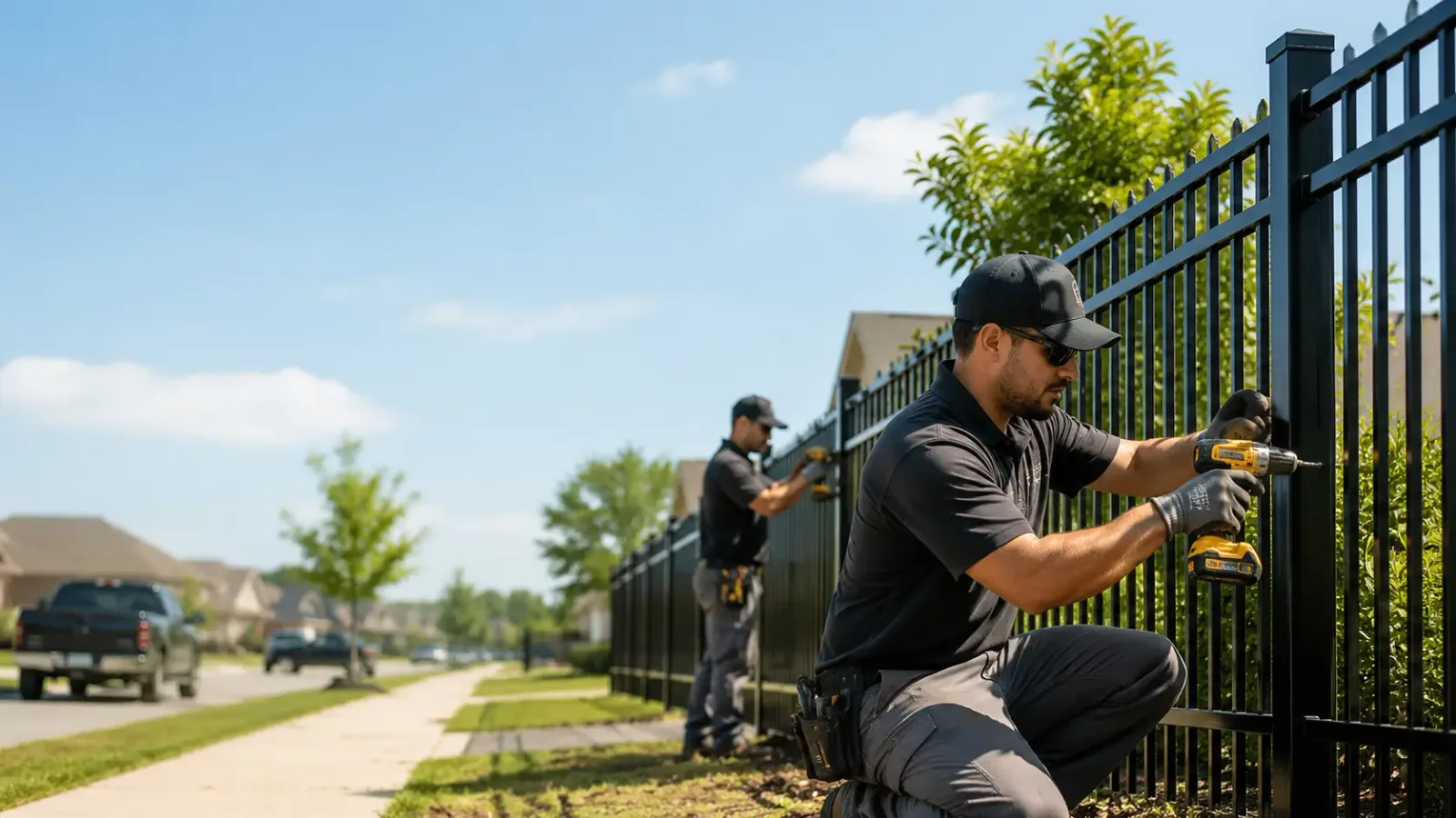 Metal Fence Installation in Broussard, LA